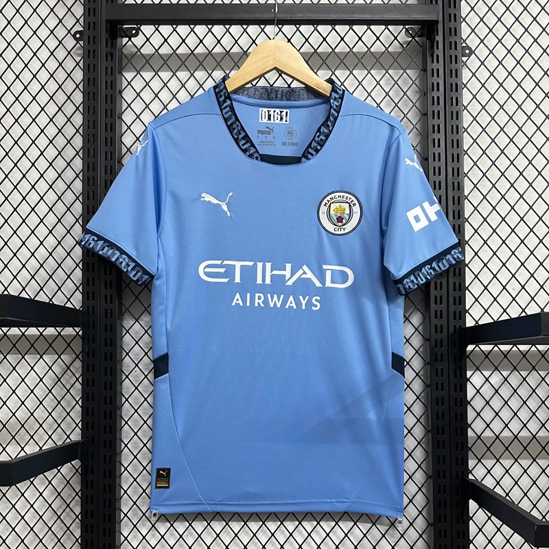 Manchester City Home Shirt for the 2024-25 season