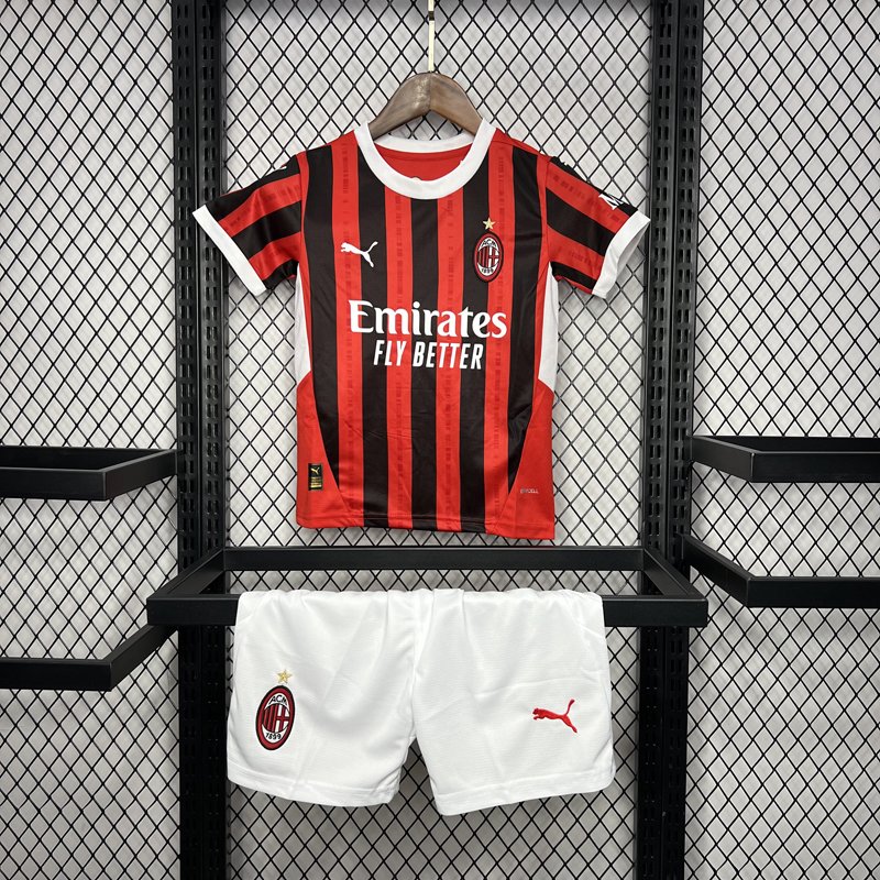 AC Milan Home Kit 2024/25 Children