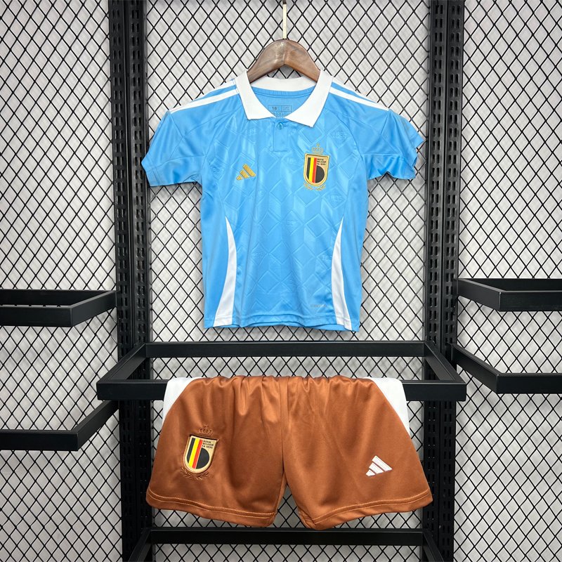 Belgium EURO 2024 Away Kits for Kids