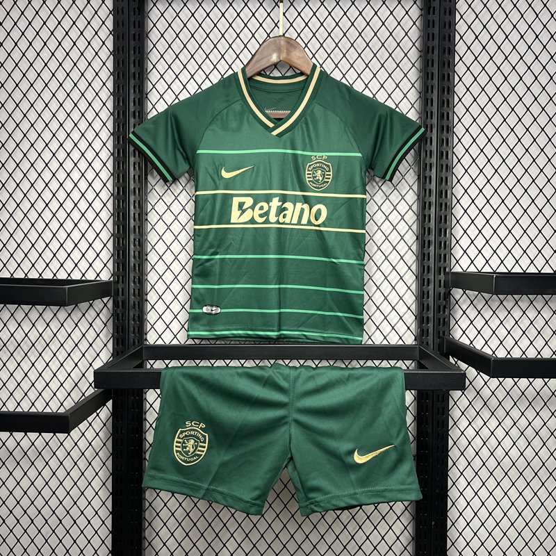 Children's Sporting CP 2024/25 Green Away Kit Now in Store