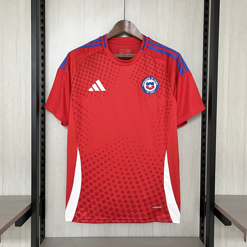 Chile Home Jersey America Cup 2024 Red Shirt