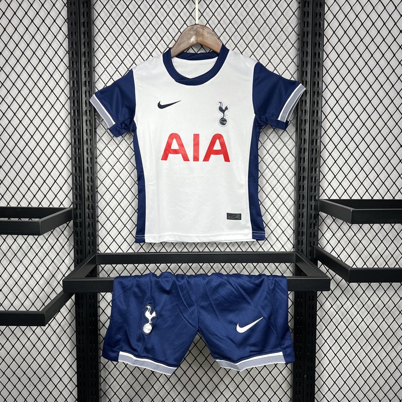 Kids Tottenham Hotspur Football Kit 2024/25 Home Jersey