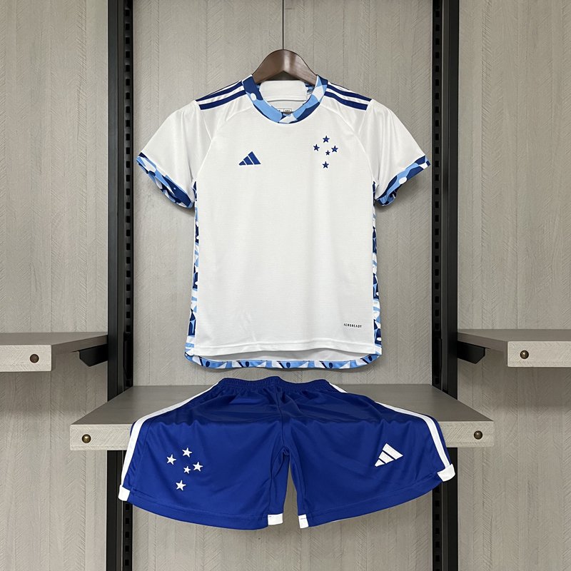 New Cruzeiro 2024/25 Kids Away Shirt + Shorts Available