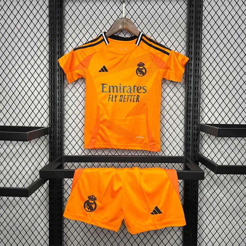 Personalized Real Madrid 2024/25 Kid's Away Jersey Available