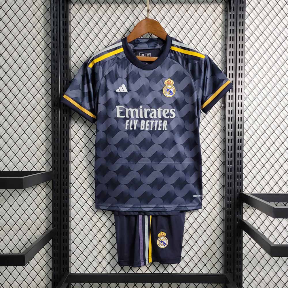 Real Madrid Jersey Away Kit 2023 24 for kids