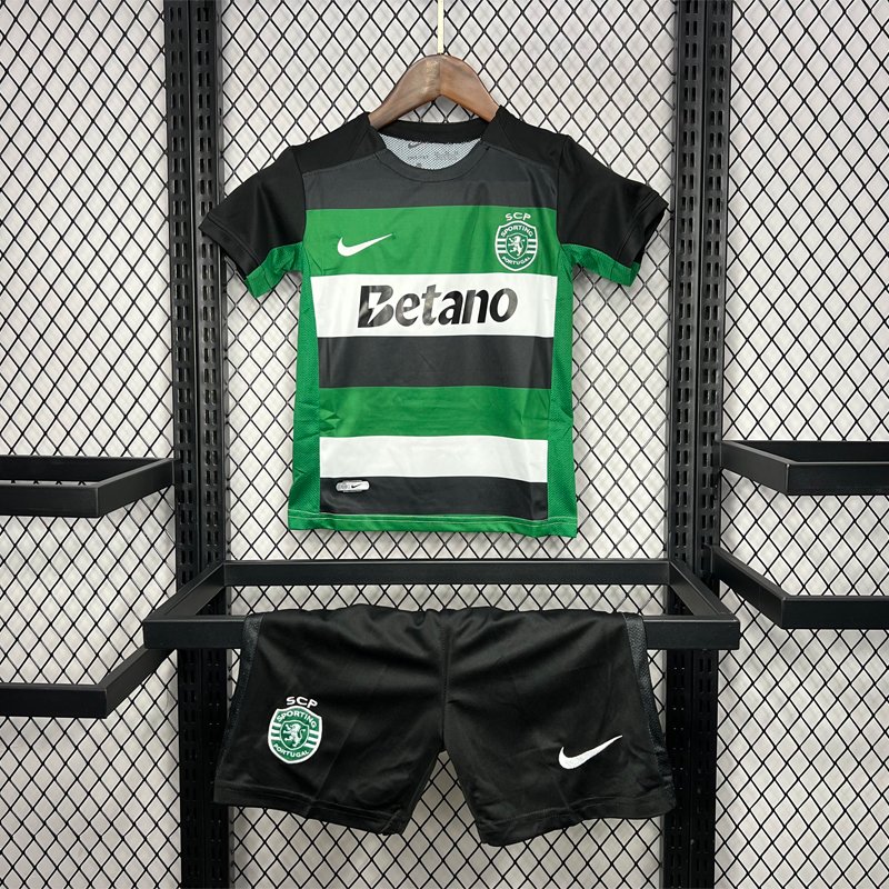 Sporting CP 2024-25 Home Kit Kids Jersey