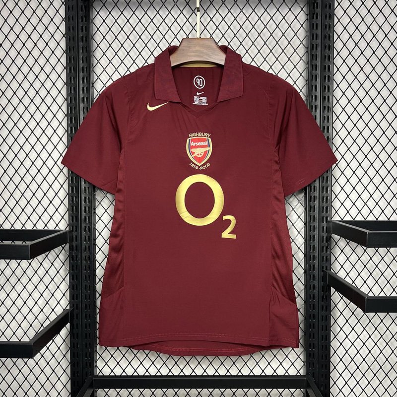 Arsenal FC 2005-06 Home Retro Jersey