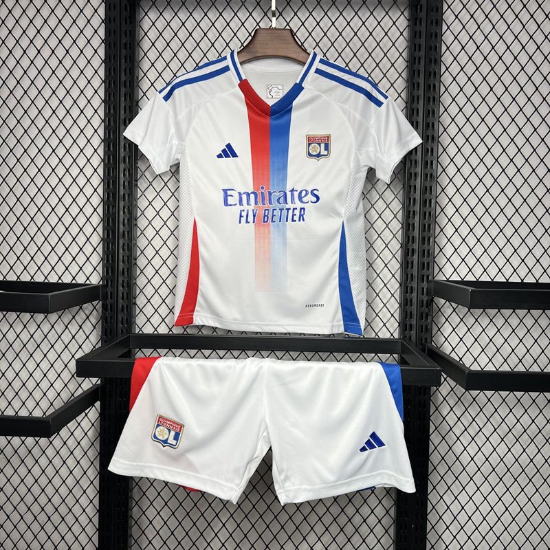 Child's Olympique Lyonnais Lyon Home Jersey 2024/25