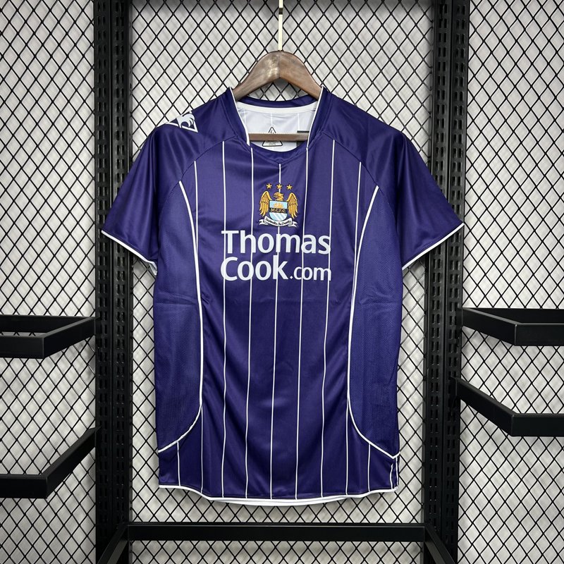 Classic retro 2007-08 Manchester City Match Issue Away Football Shirt