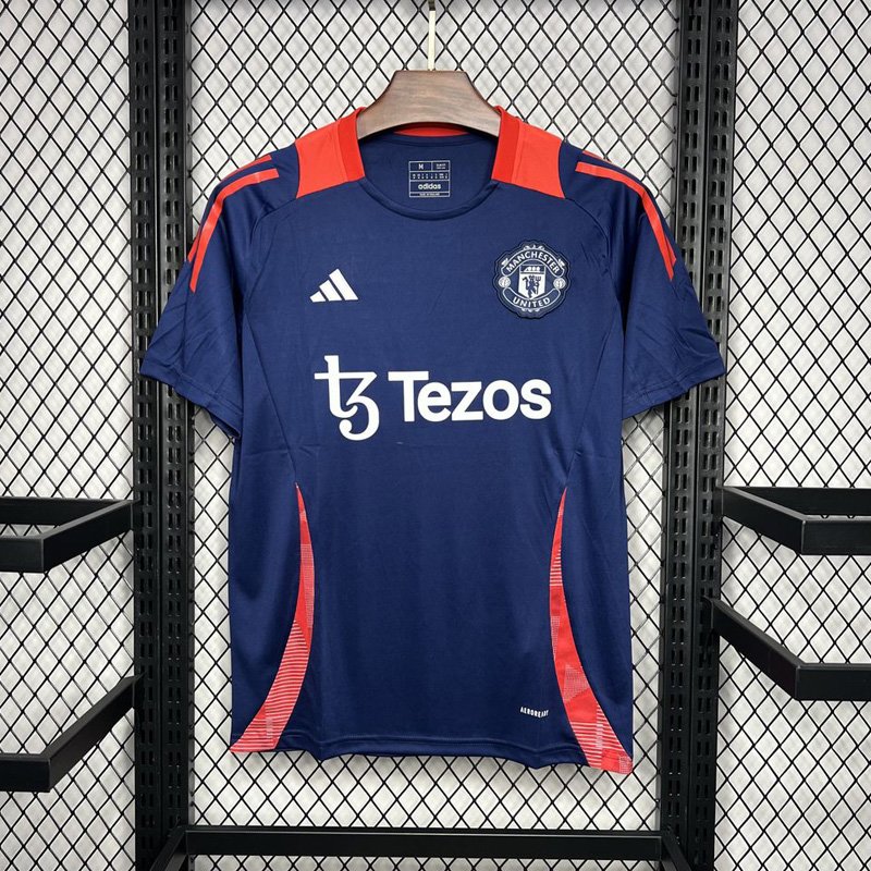 Man Utd 2024/25 Navy Pre-Match Jersey