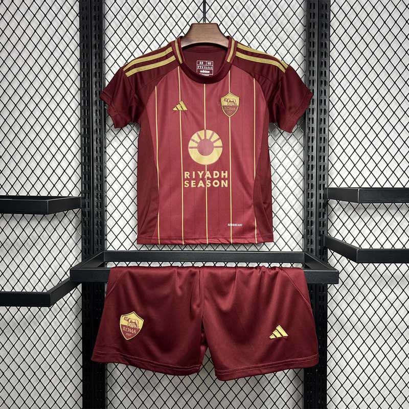 AS Roma 24-25 Home Kit for Kids