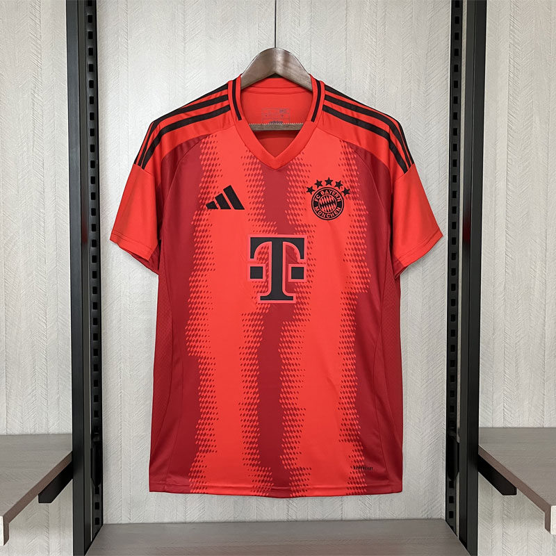 Bayern Munich 2024-2025 Home Football Jersey - Red