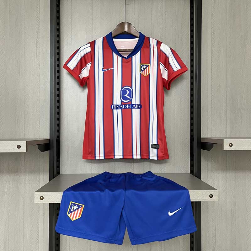 Kids Atlético Madrid Home Kit 2024/25