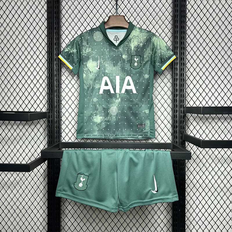 Kid's Tottenham Third Kit 2024/25