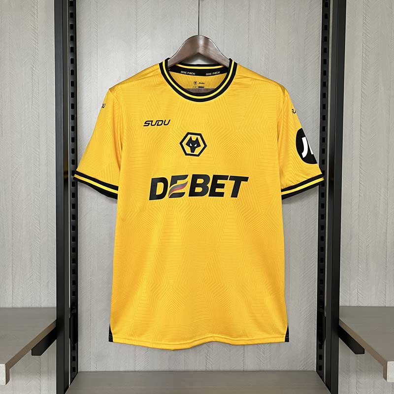 Wolves 24/25 Home Jersey - Yellow