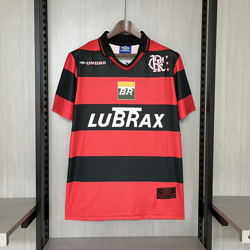 Flamengo Home Retro Jersey 1995/96 Centenary Football Shirt