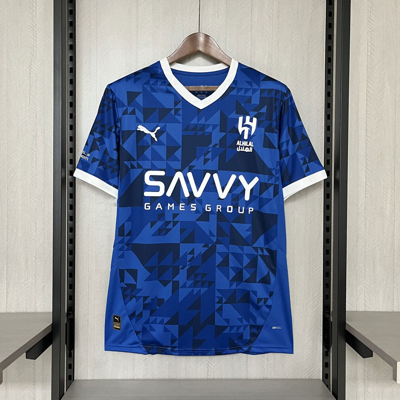 2024/25 Saudi League Al Hilal Home Jersey - Blue