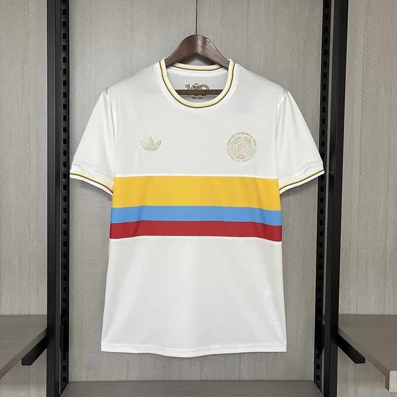 Men's Colombia 100th Anniversary Soccer Jersey Shirt