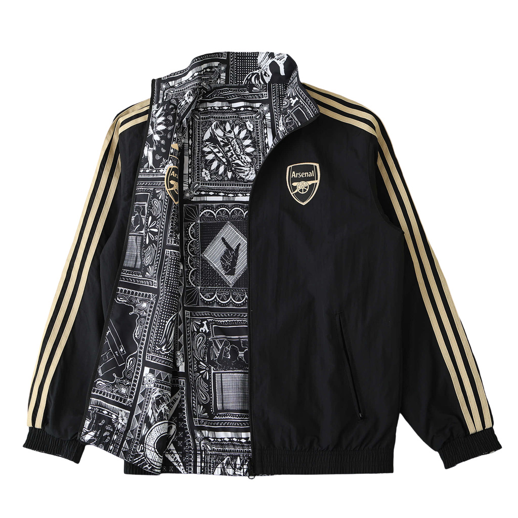 Arsenal 24 25 Ian Wright Anthem Reversible Football Jacket